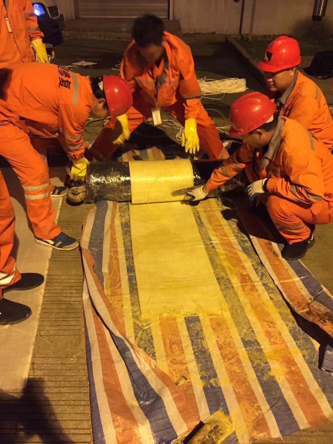 向阳CIPP局部树脂固化法